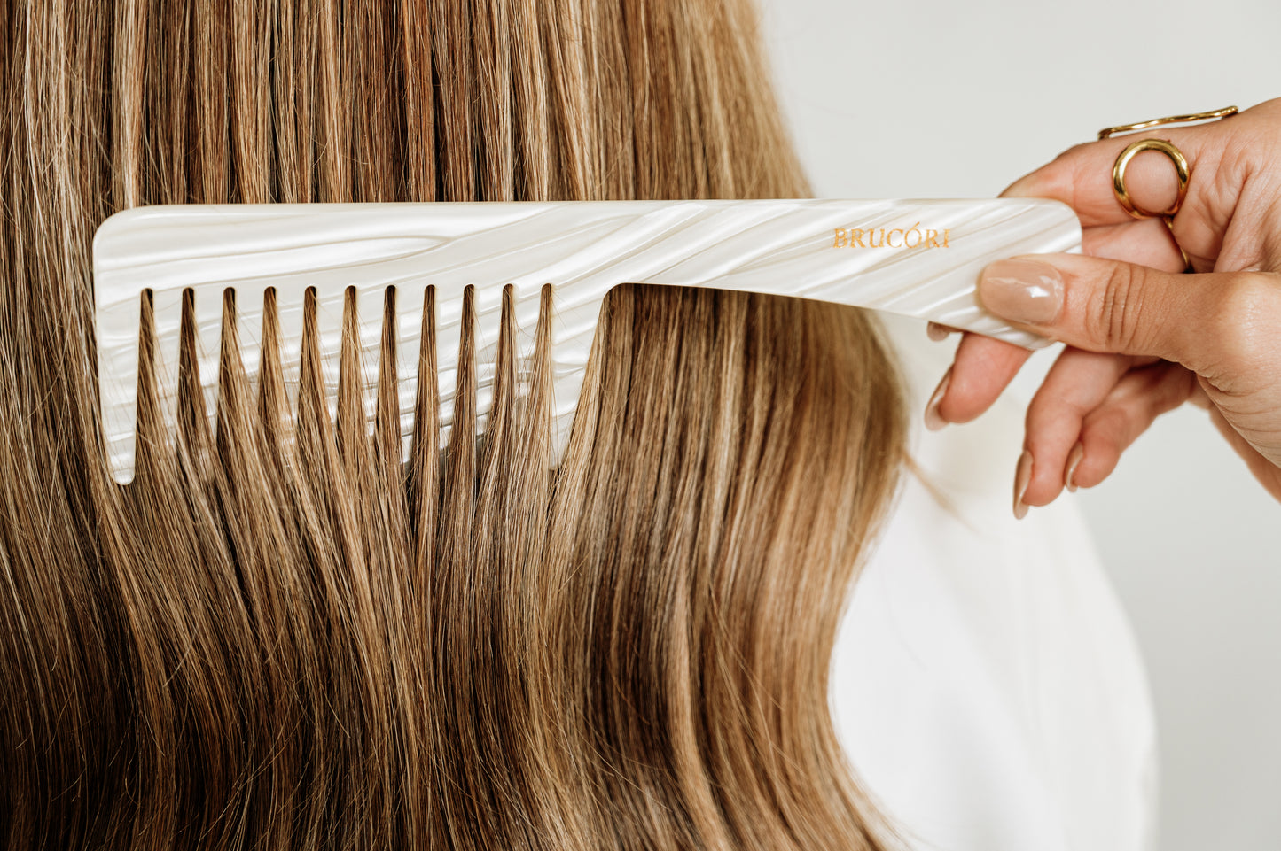 Acetate White Comb